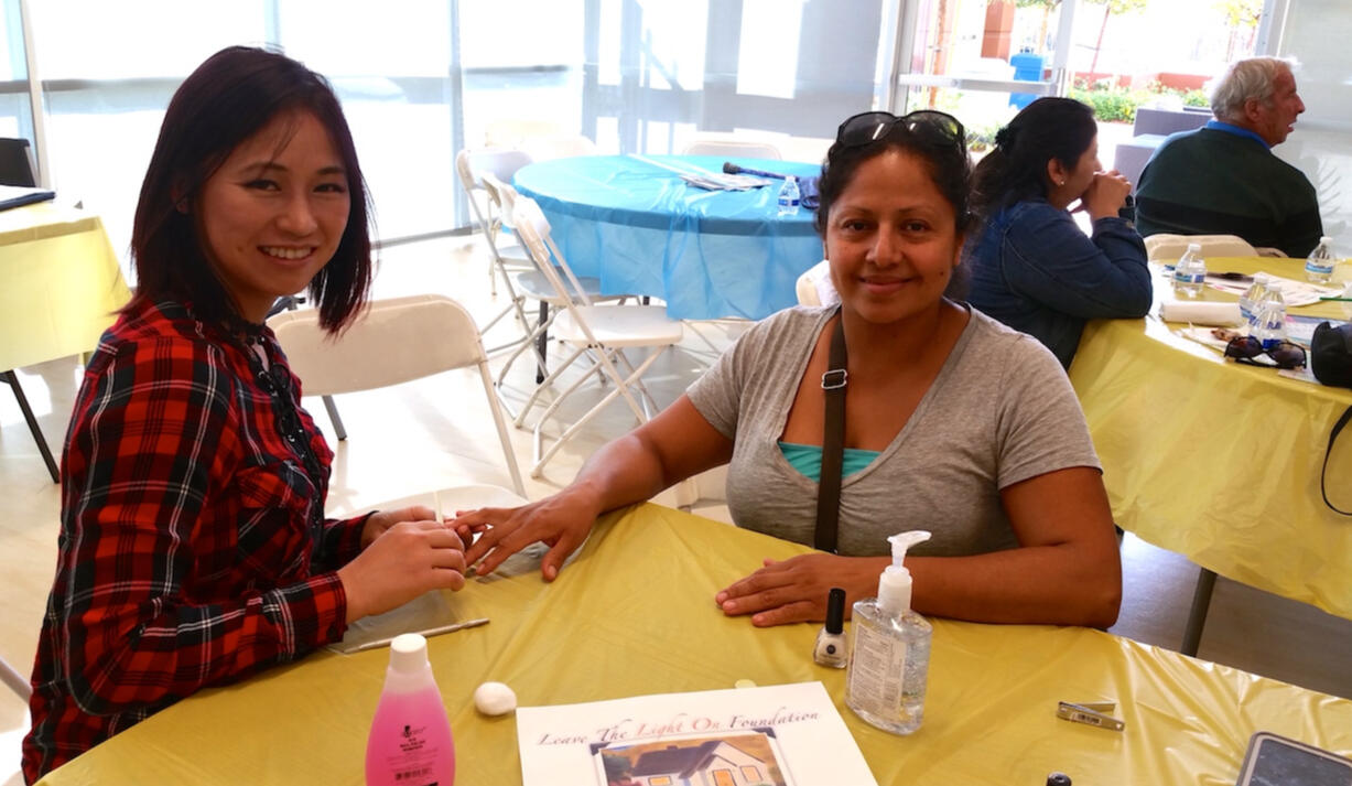 LTLOF Caregiver Pampering Event in San Diego, CA.